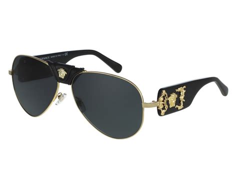 versace sunglasses 1002 87 black and gold prices|Versace VE2230B Sunglasses .